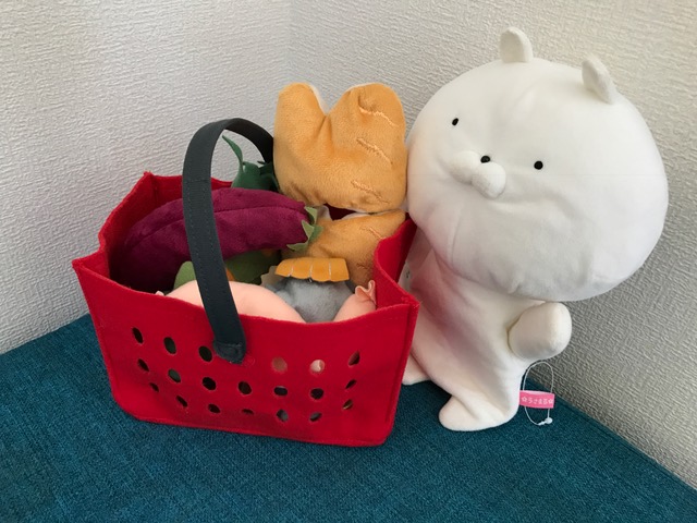 お片付けもかんたん！バスケットにしまうだけ。