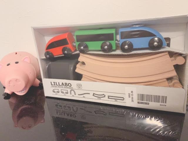 子供たちの大好きなikeaの列車おもちゃ Lillaboシリーズ買いました Babydot ベイビードット