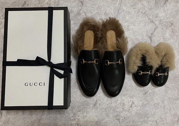 GUCCIのスリッポンをプレゼント