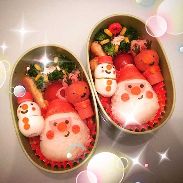 メリークリスマス☆あわてんぼうのサンタクロースキャラ弁