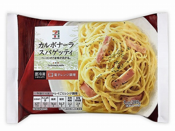 濃厚ソースが美味しい『カルボナーラスパゲッティ』