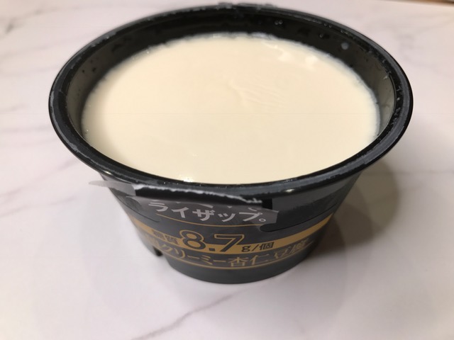 クリーミーな杏仁豆腐なのにあっさりしていて食べやすい！