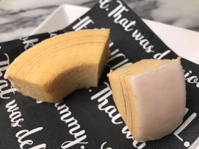 表面をカットするときの感触がしっとりしてて食欲をそそります