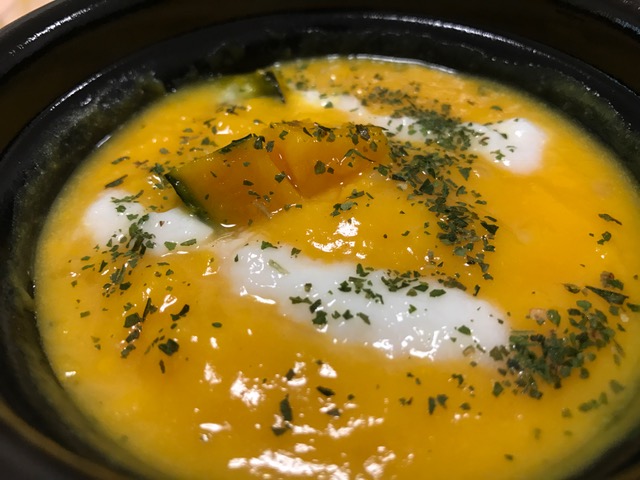 かぼちゃの甘みしっかりさらっと飲めちゃう絶品スープ♡