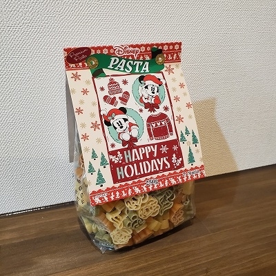 ディズニーキャラクタークリスマスパスタ