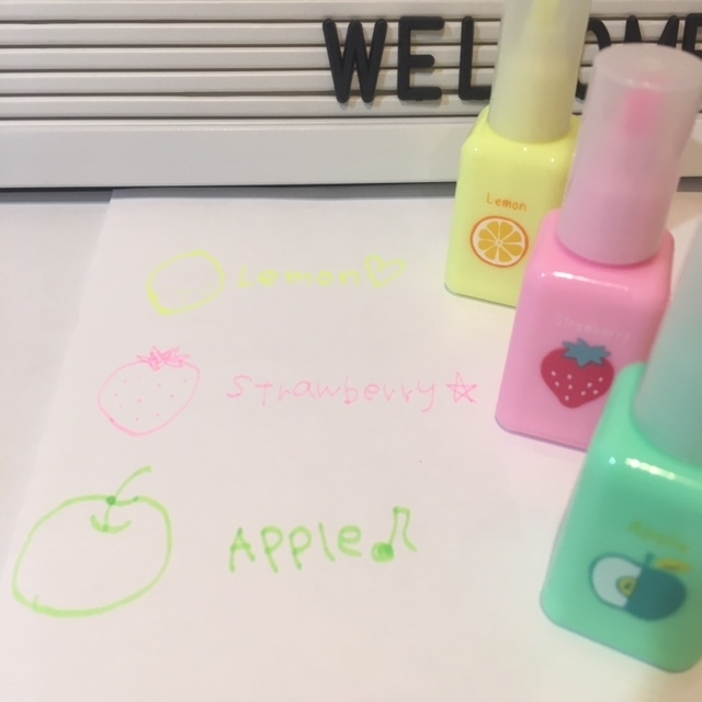 書き心地もマニキュア並み？