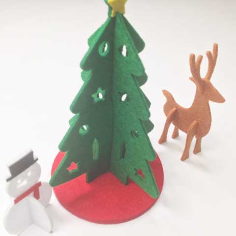 これでいつでもクリスマス気分！？カンタン組み立てのオブジェが我が家の癒し♡