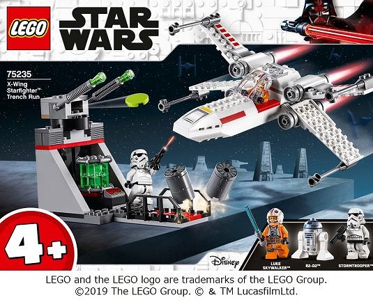 レゴスターウォーズTM Xウィング・スターファイターのトレンチラン