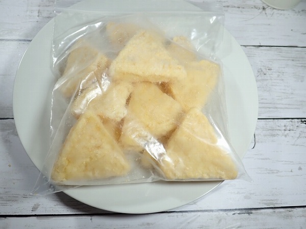 小分けにして冷凍保存