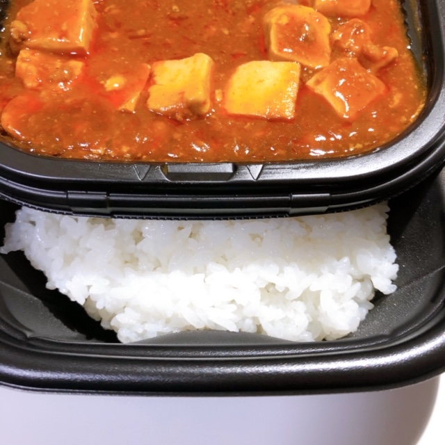 麻婆豆腐と白いご飯との相性はカレー並