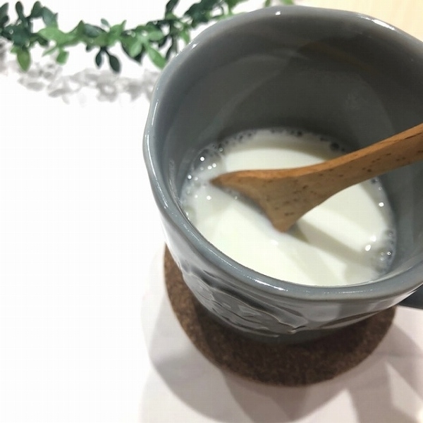 今回、お湯で溶かしてみました！