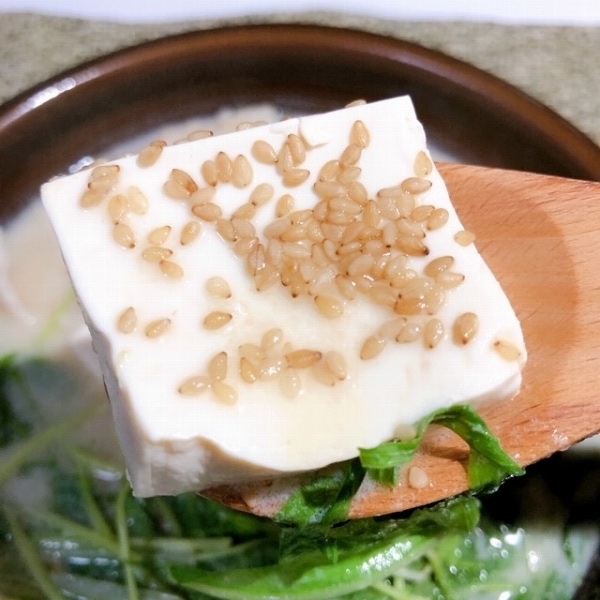 アツアツの豆腐でカラダ温まる