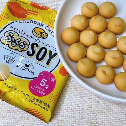チェダーチーズパン風ふっくらSOY♪