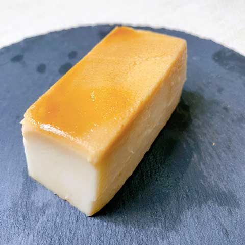SNSでみつけた食べ方「イタリアンプリン」を炙ってみたよ！
