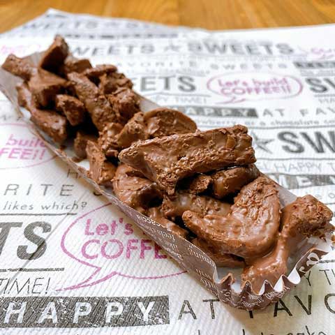 パンの耳とは思えないほどのおいしそうなパン！