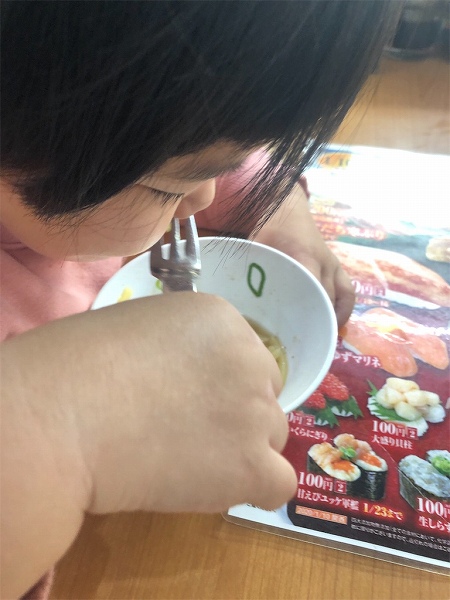 安心無添加の、醤油ラーメンもペロリ！