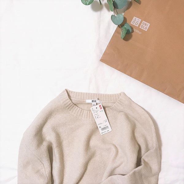 春まで使えるUNIQLO新作登場♡ふわふわ着心地抜群”スフレヤーンニット”に注目