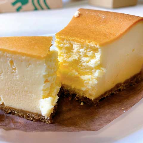 しばらくチーズケーキはスタバで食べます・・