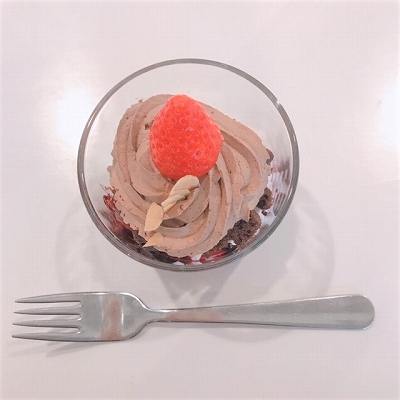 グラスチョコレートトライフル