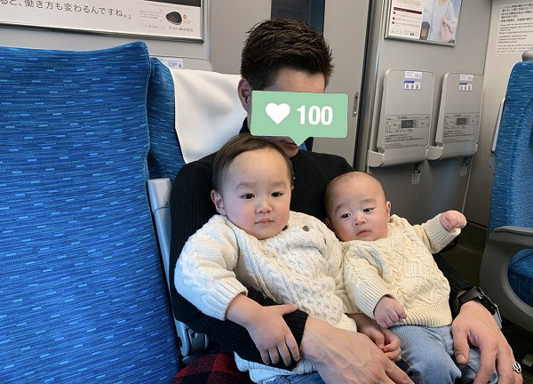 先日家族で大阪に🚅✨