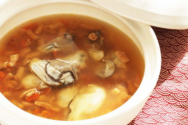 牡蠣のスープ
