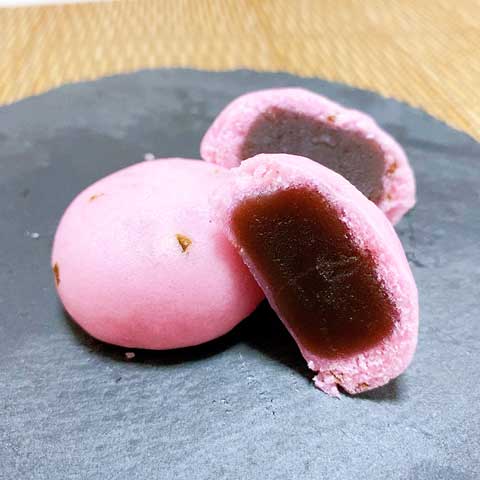 中身はこしあん♪