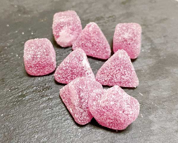 グレープ味は、噛めば噛むほど濃厚な味わい！