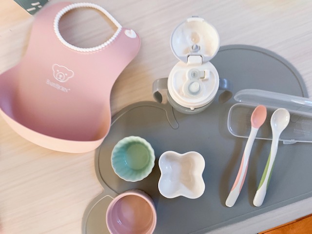 そろそろ離乳食 可愛い離乳食セットを準備してやる気出しちゃうぞ Babydot ベイビードット