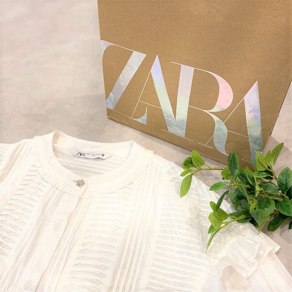 今季マスト「透け感シャツ」をオンラインでGET！ZARAで叶う大人可愛いコーデ♡