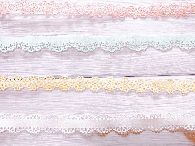 ダイソーのレースシールがかなり使える 色々な物に貼って色々なアレンジを楽しもう Babydot ベイビードット ダイソーのレースシールがかなり使える 色々な物に貼って色々なアレンジを楽しもう Babydot ベイビードット