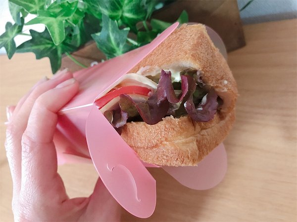 早速「折るサンド」でサンドイッチ！！