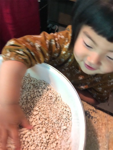 【スザンヌの妹マーガリンの子育てin熊本】はじめての味噌作り体験☆こんなに簡単にお味噌が作れるなんて！