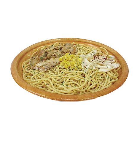 大盛　和パスタ　鶏のにんにく醤油焼き