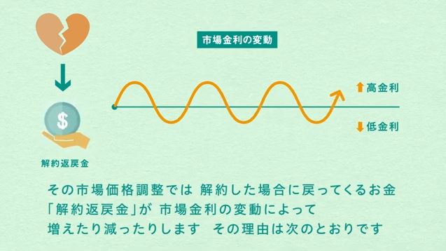 解約時に戻るお金に調整がかかる？