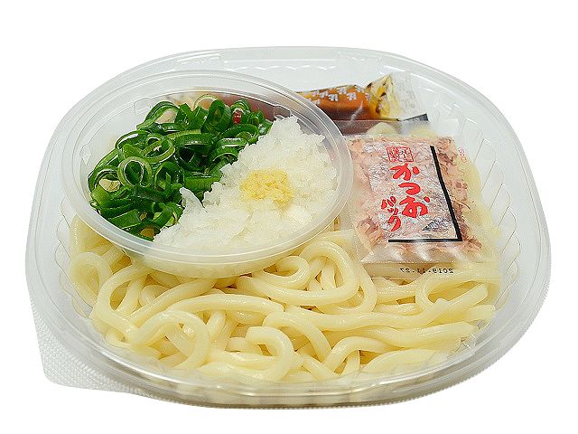 サクッと出汁揚げ玉！冷したぬきうどん