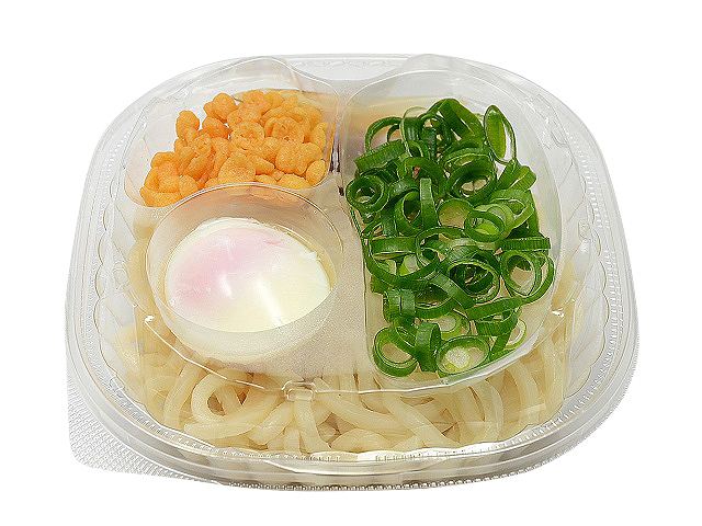 自家製揚げ玉の冷したぬきうどん