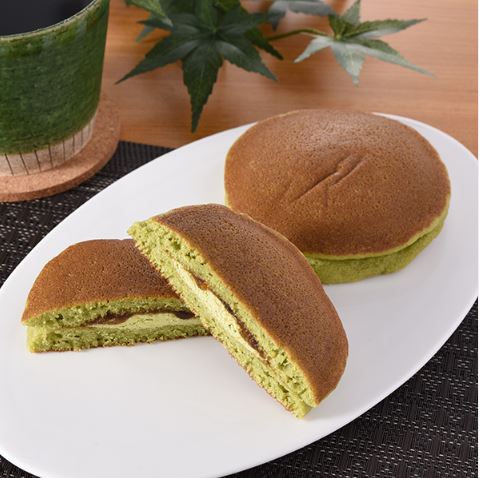 厳選おすすめ 抹茶のパンケーキ（黒みつ）