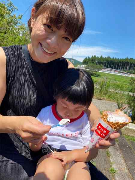 【スザンヌの妹マーガリンの子育てブログ】涼を求めて南阿蘇♡ナイスビューな穴場レストラン♡親子リンクコーデしてみたよっ