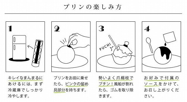 牧家の白いプリンの食べ方