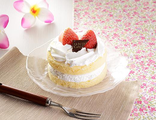 苺のミニホールケーキ