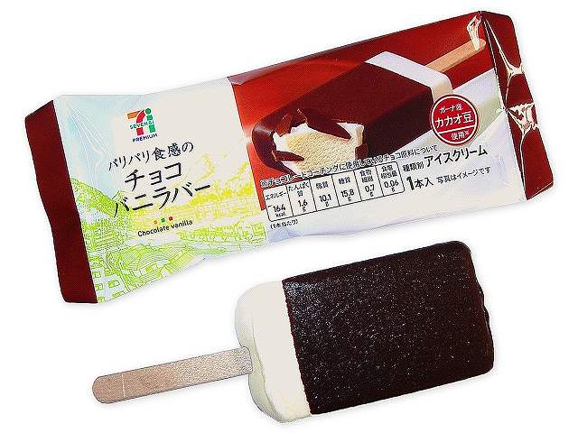 ７プレミアム　パリパリ食感のチョコバニラバー