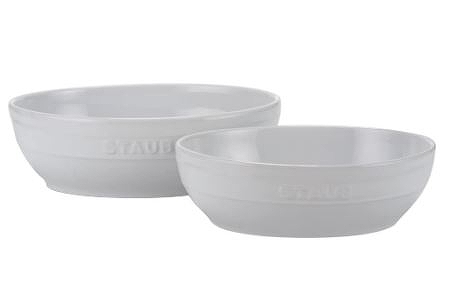 ストウブ（STAUB）オーバルボウル 2ピースセット23cm + 27cm