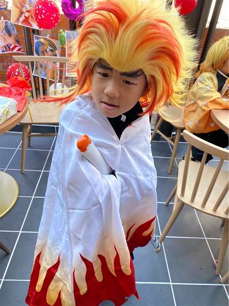 【スザンヌの妹マーガリンの子育てブログ】うれしいハロウィンお誕生日会♡鬼滅コスプレ予定でしたが、仮装はまさかの…♡