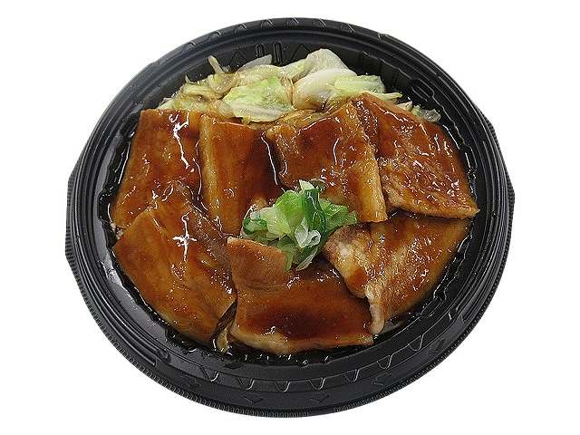大盛りご飯！甘辛だれの豚バラ丼