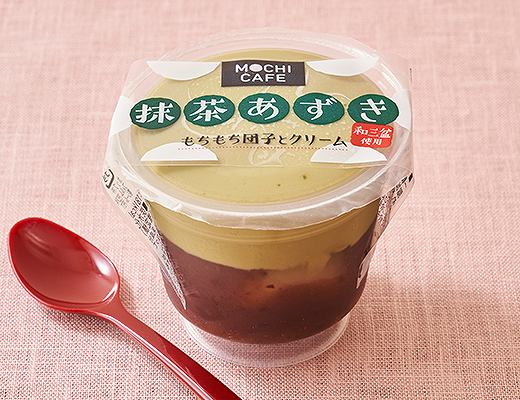 徳島産業　もちカフェ　抹茶あずき　120g