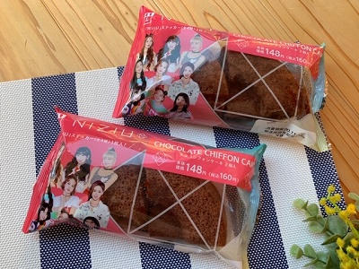 NiziU チョコシフォンケーキ