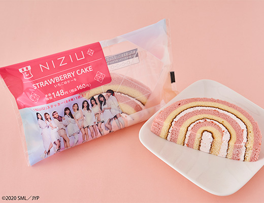 ローソン NiziU　いちごのケーキ