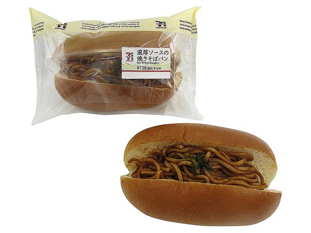 濃厚ソースの焼きそばパン