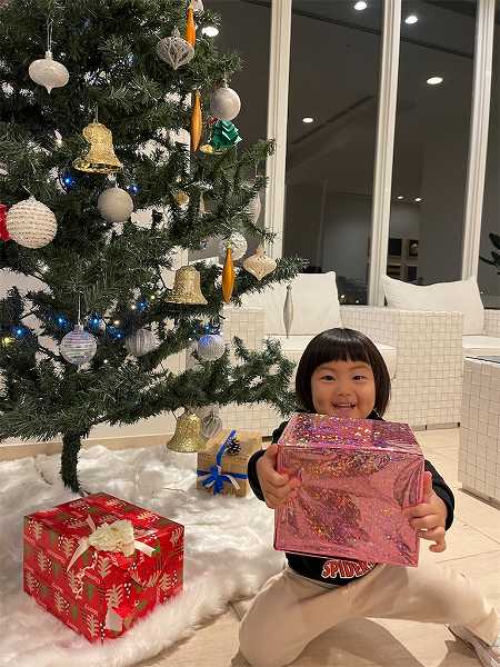 【スザンヌの妹マーガリンの子育てブログ】クリスマス♡さあて、サンタさんに何をお願いしたのかな♡ホテルマリノアリゾートに泊まったよ♡