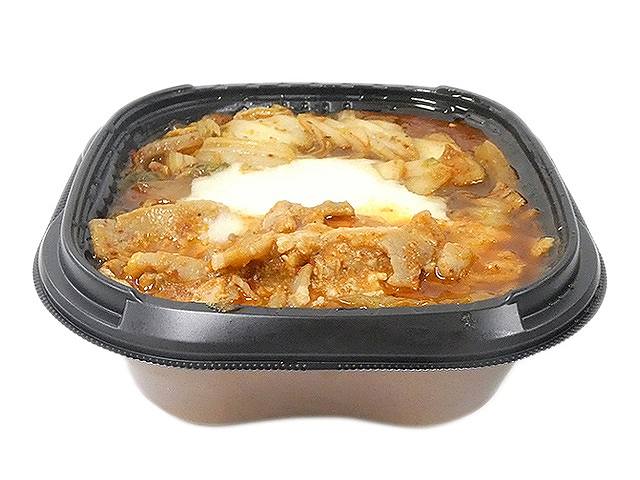 とろ～りチーズソースの豚キムチ丼